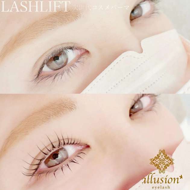 まつげパーマ実例