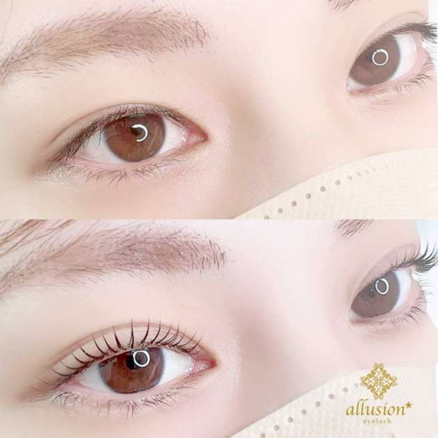 まつげパーマ実例