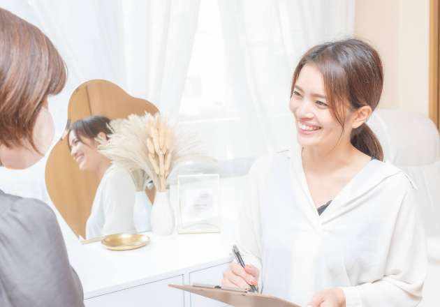 丁寧なカウンセリング