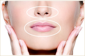 小鼻＆口ひげWAX脱毛