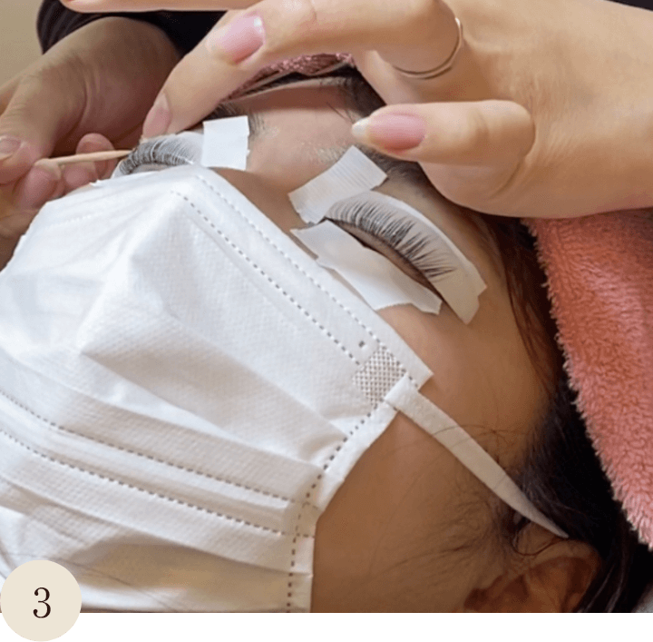 お客様のまつ毛やお目元を誰よりも大切に